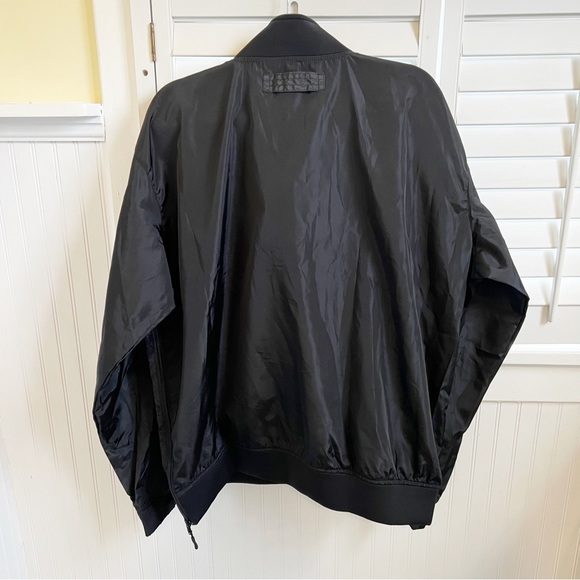 Karl Kani Sport NWT Black 1/2 Zip Pullover Windbreaker Jacket Men’s Large - Picture 2 of 7
